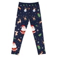 thumbnail image 4 of VERUGU Girls Leggings Kids Fall Winter Fashion Christmas Printed Long Pant Casual Slim Fitting Pants 3-8 Years, 4 of 4