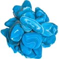 thumbnail image 1 of Blue Agate Light Table Slices, June&Ann 10 Pcs Irregular Polished Agate Slab Cards Healing Crystals Geode Stones for Home Decoration & Jewelry Making, 1 of 5