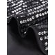 thumbnail image 5 of INSPIRAR CHIC Top de Tirantes para Mujeres con Lentejuelas Brillantes Sin Mangas Corsé Negro, 5 of 6
