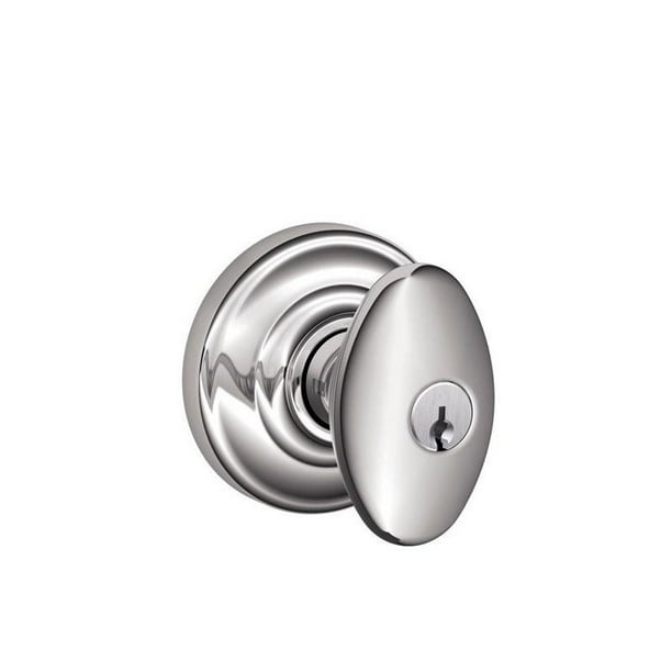 Schlage F51SieAnd Siena Keyed Entry Panic Proof Door Knob Set
