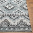 thumbnail image 4 of Hauteloom Binda Recycled Material Living Room, Bedroom Area Rug - Southwestern - Gray, Slate Blue, Dark Brown - 2' x 3', 4 of 9