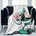 thumbnail image 4 of My Hero Academia Blanket, Anime Throw Blanket For Couch Sofa Bed, Soft Cozy Lightweight Warm Flannel Blanket, Home Decor, Anime Gifts For Boys Girls Kids Teens, 60"X50", 4 of 9