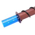thumbnail image 4 of Pluviomètre flottant, cylindre en plastique monté au sol, tube de mesure de l'eau de pluie avec échelle, insert droit, 4 of 4