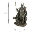 thumbnail image 5 of Veronese Design Norse God Odin Bronze Finish Statue Viking Pagan, 5 of 5
