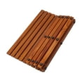 thumbnail image 2 of Bahama Teak Shower and Bath String Mat with Rubber Footing 19.6″ x 19.6″, 2 of 5