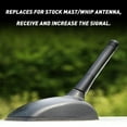 thumbnail image 6 of 3inches Car Antenna Carbon Fiber Radio FM/AM Antena Black Kit , Anti-Theft Design, Car Wash Safe , Black Carbon Fiber Antenna for Truck, Car, SUV, 6 of 8