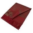 thumbnail image 4 of Paisley Jacquard Pashmina Shawl Wrap Scarf Stole, 4 of 4