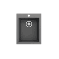 thumbnail image 4 of Bocchi 1608-0126 Campino Uno 16" Undermount Single Basin Granite Bar Sink - Grey, 4 of 7