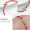 thumbnail image 2 of FRCOLOR 1Pc Stylish Woven Wrist Chain Durable Simple Bracelet Women Hand Decoration, 2 of 8