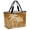 Amber Brown Yellow, variant on Palm Trees Tropical Beach Bag for Women, Large Breathable Mesh Beach Tote Bag, Shabby Burnt Orange Summer Coastal Sandproof Lightweight Travel Bags for Vacation Picnic Swimming Pool 15.7"x15.7"x9.1"