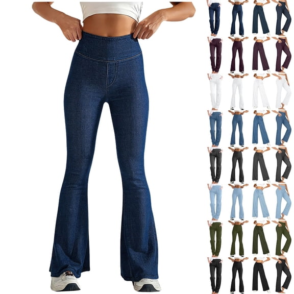 ShiShine Flare Leggings for Women High Waisted Seamless Yoga Pants with Tummy Control Bootcut Bell Bottoms Leggings