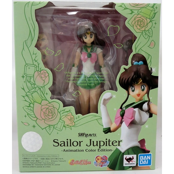 Sailor Moon Pretty Guardian 6 Inch Action Figure S.H. Figuarts - Sailor Jupiter Animation Color Edition