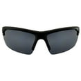 thumbnail image 2 of Epoch Eyewear Link Golf Sport Sunglasses Black Frame Smoke Lenses Shatterproof UV Protection ANSI Z87.1+, 2 of 7
