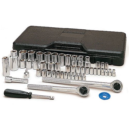 Performance Tool 52 Piece 1 4 3 8 1 2 Drive Socket Set Walmart Com