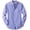 Blue-Stripe, variant on sogami Men's Striped Oxford Shirt Casual Long Sleeve Button Down Shirt