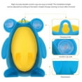 thumbnail image 6 of Clearance! Binkne Kids Urinal Frog Cartoon Design Boy Toilet Potty Training Urinal Wall Hung Urinal 1Pcs Urinal Blue, 6 of 9