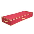 thumbnail image 6 of Simplify Christmas Holiday Gift Wrap Box Organizer in Red, 6 of 9