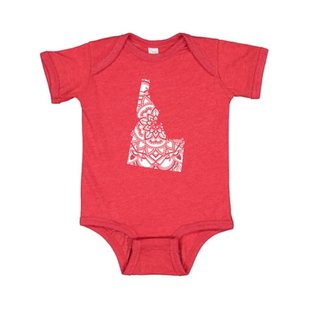 

Inktastic Idaho Silhouette Mandala Gift Baby Boy or Baby Girl Bodysuit