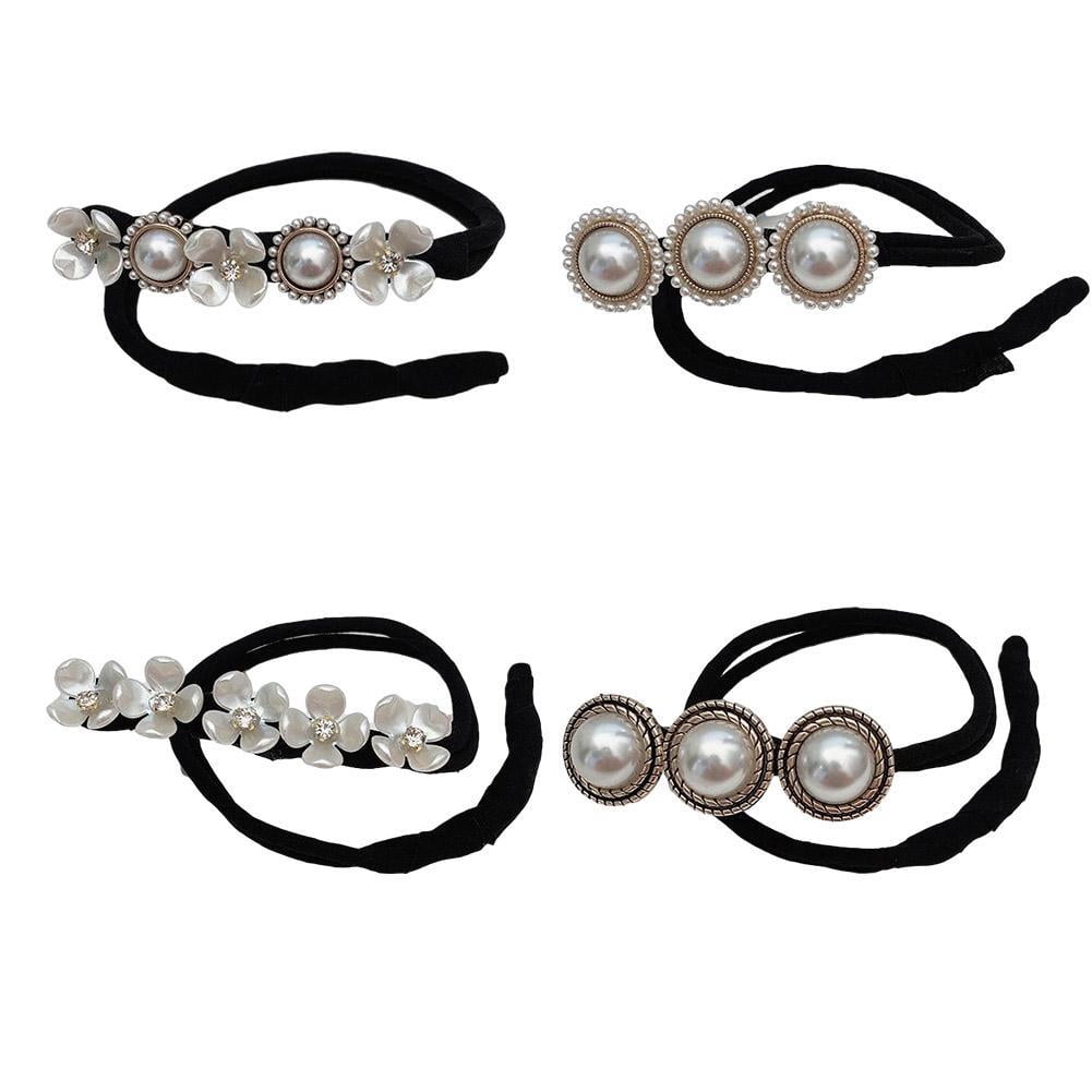 1pcs Fashion Super Fairy Pearl Hair Tie Hair Set H7D1