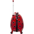 thumbnail image 2 of Rockland Jr. Kids' My First Hardside Spinner Luggage, Ladybug, Carry-On 19-Inch ( Pack of 2 ), 2 of 3
