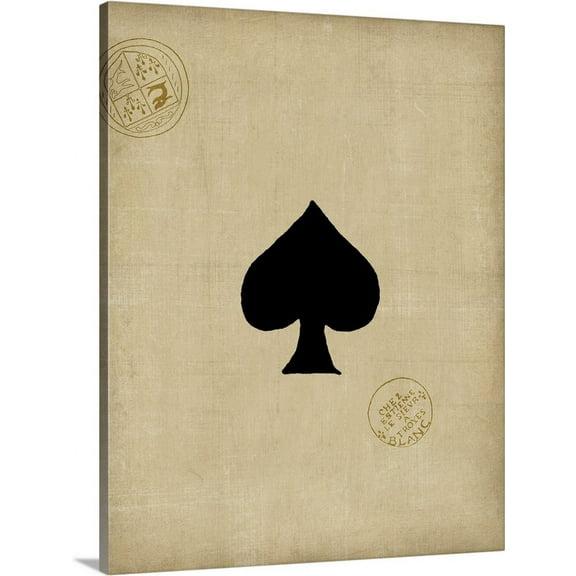 Great BIG Canvas | "Small Spade" Canvas Wall Art - 24x30