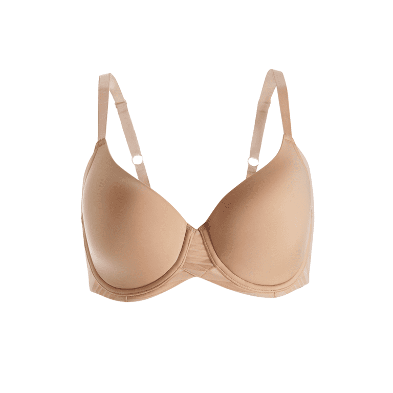 Paramour by Felina - Marvelous Side Smoothing T-Shirt Bra - Bras for Women, Seamless  Bra, Lingerie for Women, Plus Size Bra (Color Options) (Warm Nude, 36B) 