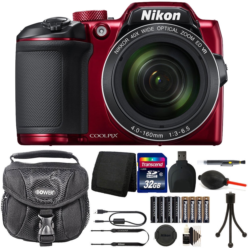 Nikon Coolpix B500 16MP Digital Camera + Extra Batteries ...
