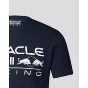 Red Bull Racing F1 Large Front Logo T-Shirt - Flame Scarlet/Grey/Night Sky/White