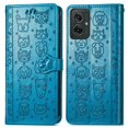 thumbnail image 2 of Funda Cartera FOXDOCK para Motorola Moto G55 , Flip PU con Relieve de Gatos y Perros, Tarjetero y Soporte, 2 of 6