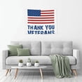 thumbnail image 5 of Kdxio Thank You Veterans Wall Hanging Tapestries Banner For Bedroom College Dorm Home Living Room Party Decor 29X37 In, 5 of 8