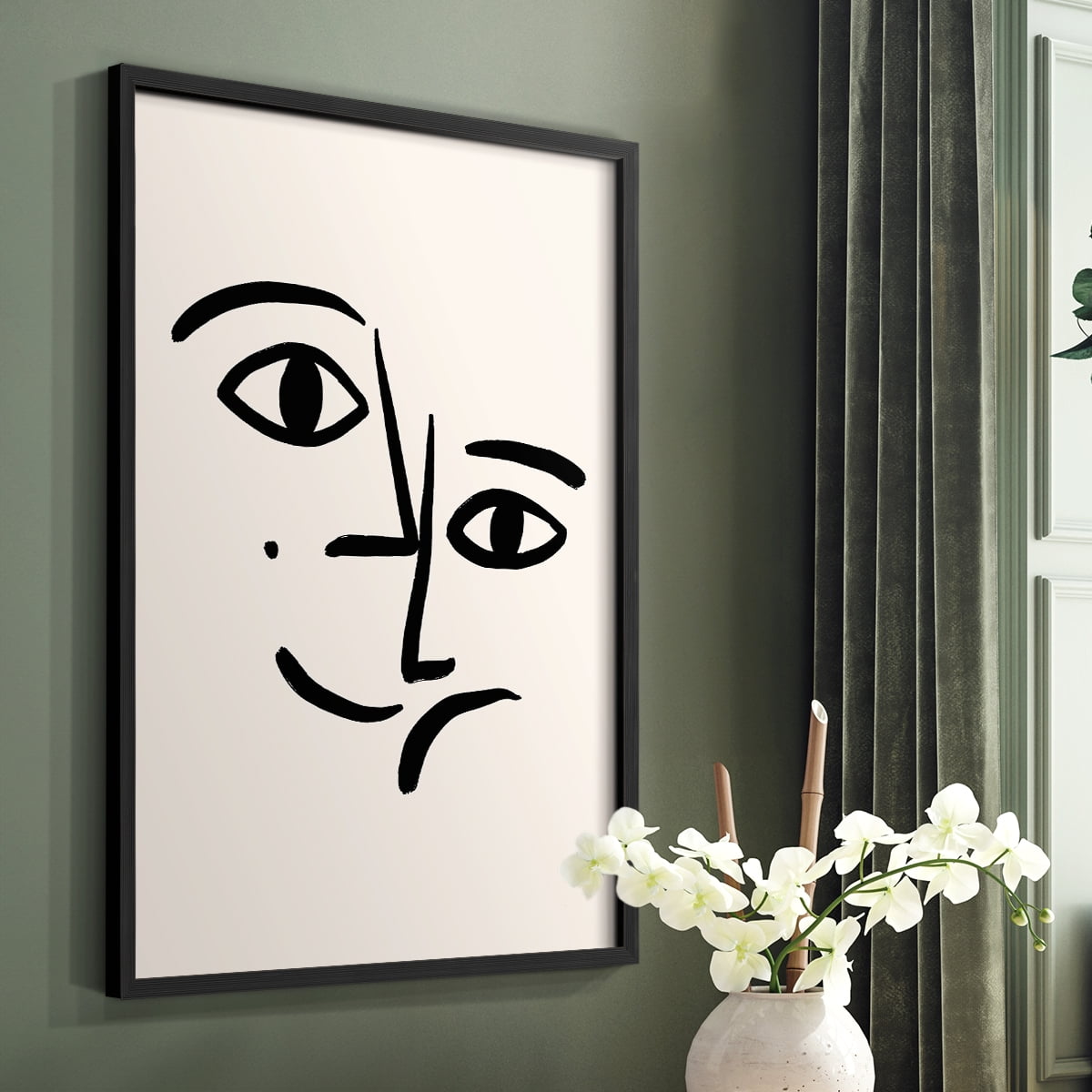 Matisse CCXXIII in Solid Wood 22 x 28 Framed Print