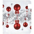 thumbnail image 2 of Christmas Mailbox Covers, New Year Fir Branches Red Christmas Balls Mailbox Covers Oxford Cloth Post Box Cover with Magnetic Strip for Garden Yard Decor, 2 of 6