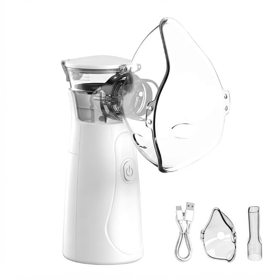 AJZIOJIRO Handheld Mini Mesh Humidifier Rechargeable Portable Personal Compressor Humidifier For Home Indoor Daily Use