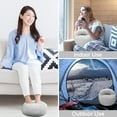 thumbnail image 5 of Powered Foot Warmer USB Heating Pad for Home and Travel Non Flannel Foot Warmer Slippers for Men and Women, 5 of 7