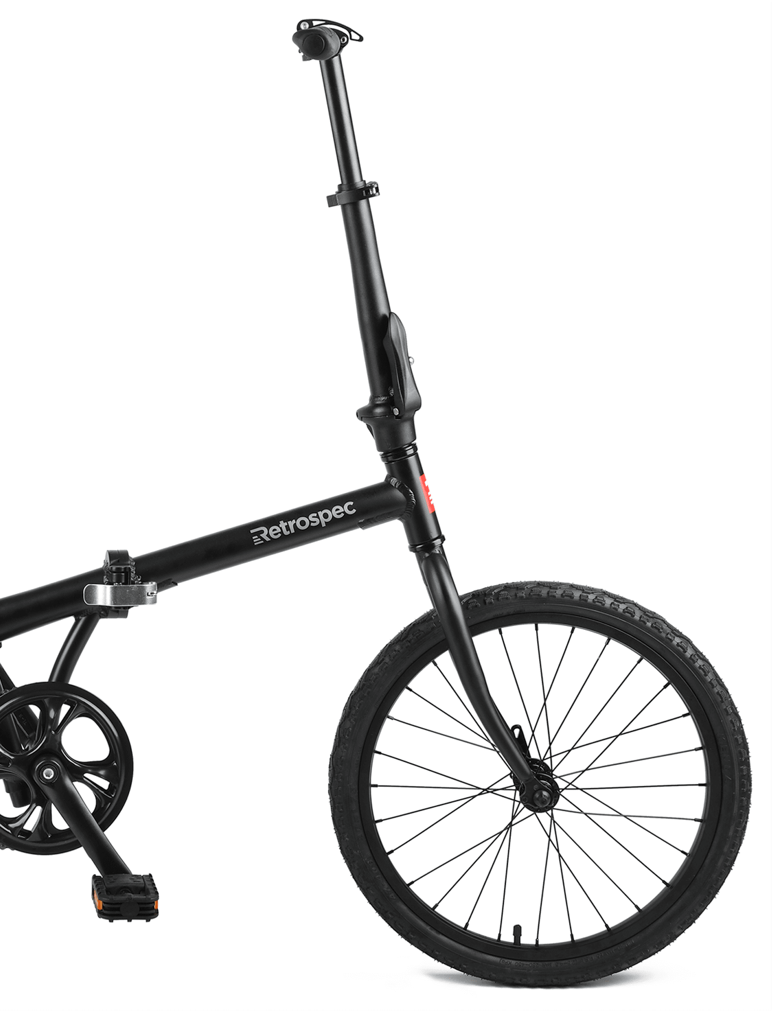 Retrospec Judd Single-Speed Folding Bike With Coaster Brake