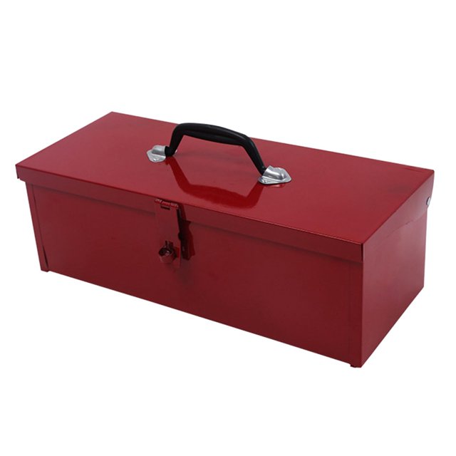 Riwesomey Caja de herramientas de metal Organizador portátil resistente multipropósito para garaje hogar Herramientas eléctricas