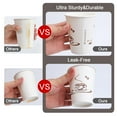 thumbnail image 3 of Vasos de café desechables de papel Lamosi, 350 ml, 240, paquete de 12 oz, 3 of 6