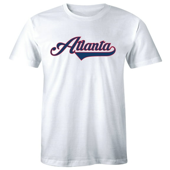 Atlanta City Georgia lucky souvenir Stylish Game Train Baseball Men T-Shirt
