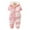 Pink-06, variant on Owordtank Kids Fleece Jacket Infant Girls Baby Outfits Coats Hooded Thick Romper Warm Winter Jumpsuit Girls Kids Sherpa