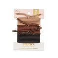thumbnail image 2 of (3 pack) Scunci Basic Ponytailers Hair Bands With Gold Tip, 2 of 5