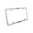 thumbnail image 2 of Ford with Logo Thin Rim Chrome Plated Brass Metal License Plate Frame Holder 4 Hole, 2 of 3