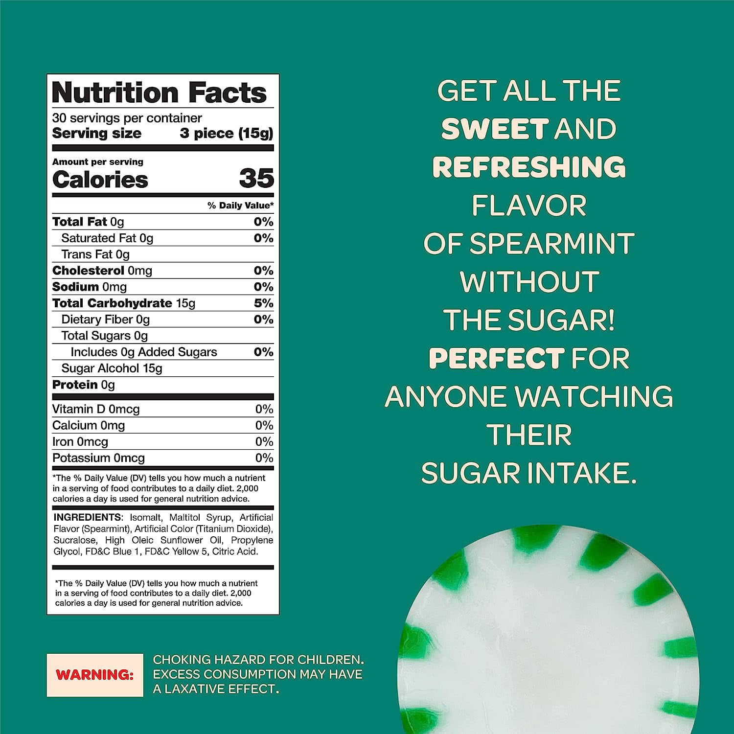 .com : Funtasty Sugar-Free Cinnamon Hard Candy, Individually
