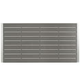 thumbnail image 3 of Modway Shore Outdoor Patio Aluminum Dining Table in Silver Gray, 3 of 4