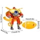 thumbnail image 2 of Robot transformable de baloncesto y fútbol, juguete de guerra, robot transformable, juguete deportivo transformable, figura de acción de robot, regalo para niños y adolescentes, diseño, 2 of 8