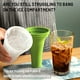 thumbnail image 2 of Taza para hacer granizados, RosyFate Magic Slushy Maker Squeeze Cup, Frozen Magic Slushy Cup, Ice Cup Maker, taza de enfriamiento, tazas de batido, taza de helado, taza de enfriamiento (verde) JM, 2 of 5