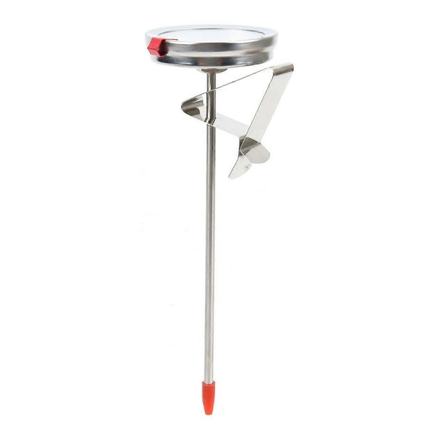 Stainless Steel Deep Fry Thermometer with 5cm Dial for Oil Pan TTE3512515cm