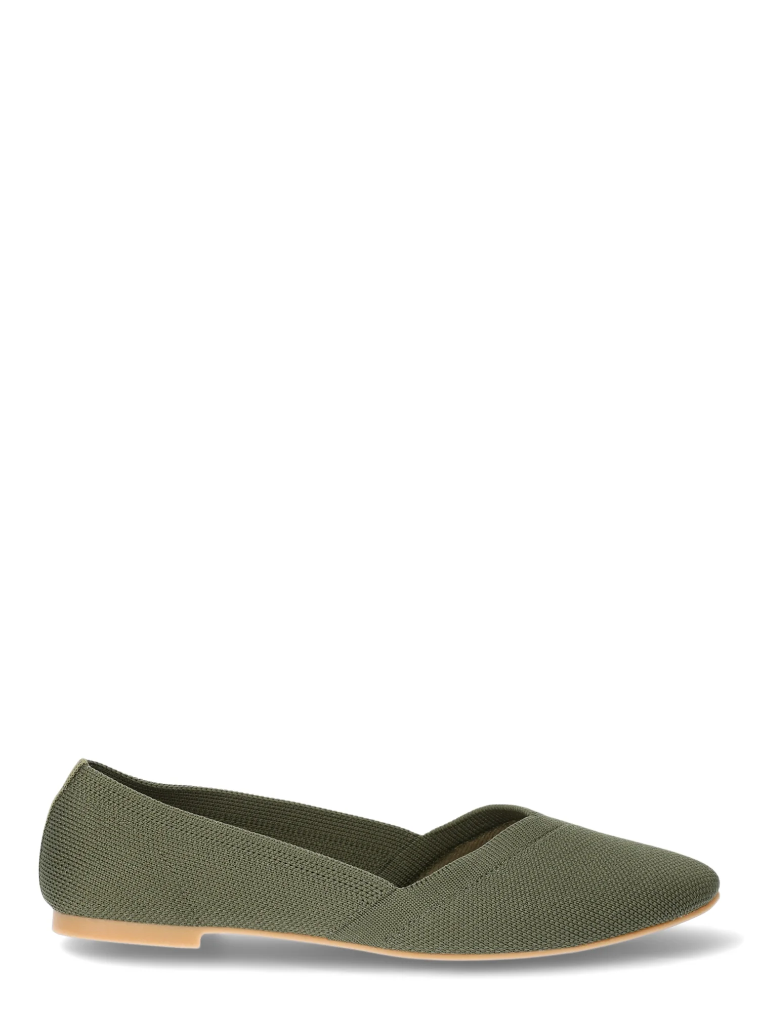Time and Tru Women's Knit Ballet Flats