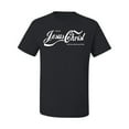 thumbnail image 2 of Wild Bobby, Enjoy Jesus Christ and Thou Shalt Never Thirst Coke Parody | Mens Inspirational/Christian Graphic T-Shirt, Black, X-Large, 2 of 3