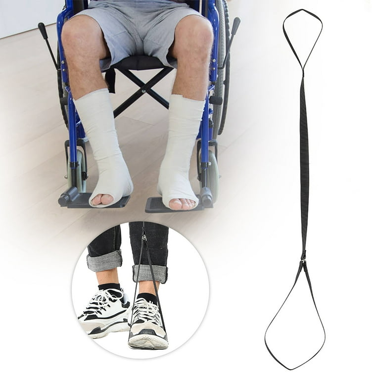 45 Leg Lifter Strap Multifunctional Elderly Mobility Tool for Bed Couch  Car