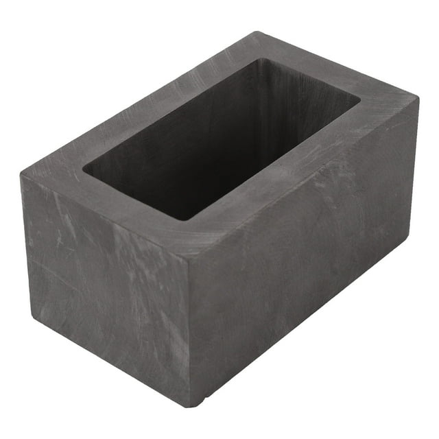 Moule en Graphite, Moule à Creuset en Graphite Rectangulaire Moule de Coulée en Graphite de Qualité Supérieure
